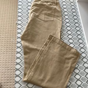 Coldwater Creek stretch Khaki pant. 30 in inseam. Size 14